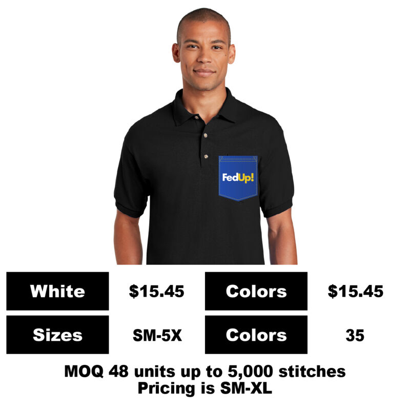 G8800-P: Embroidery on Pocket